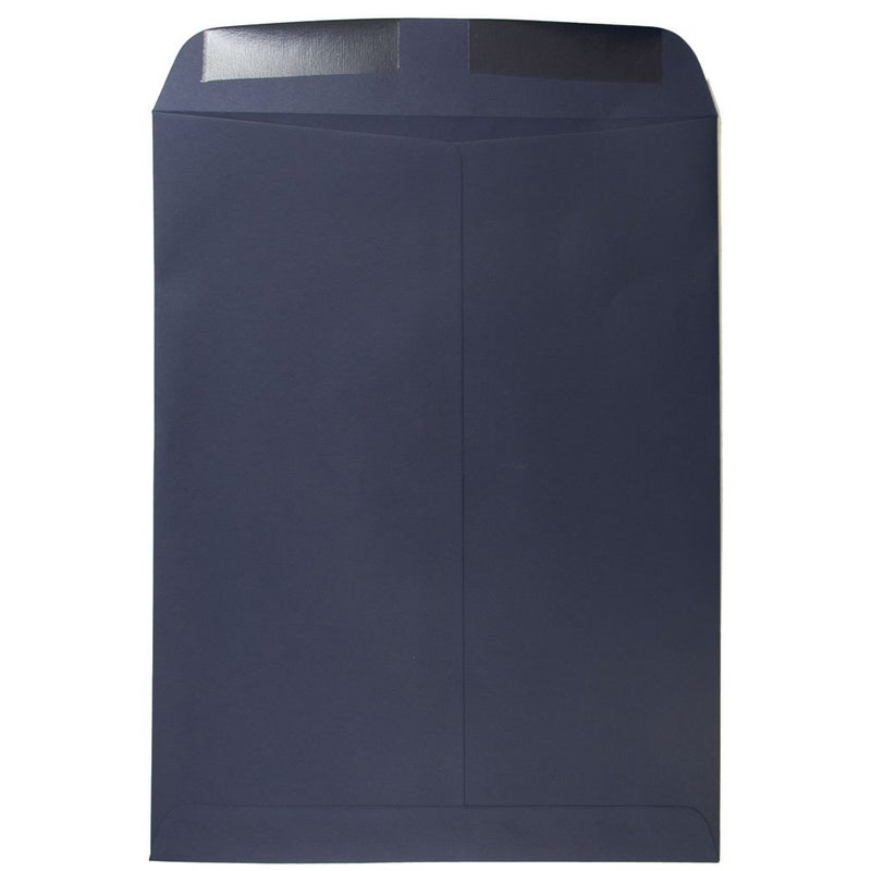 JAM PAPER 10 x 13 Open End Catalog Premium Envelopes - Navy Blue - 25/Pack - Image 2